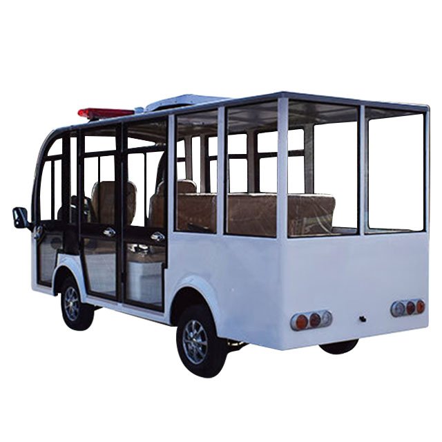 8 Seater Enclosed Luxury 4 Wheel Mini Tourist Sightseeing Bus Tourist Electric Coach Street Legal Golf Sightseeing Car