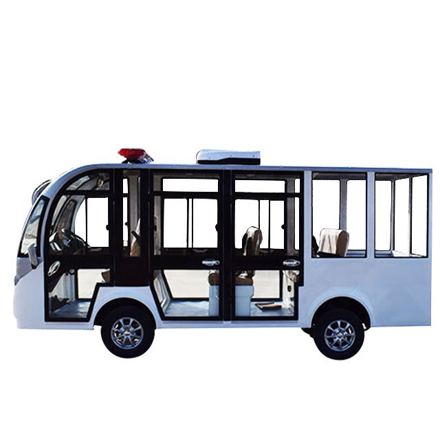 8 Seater Enclosed Luxury 4 Wheel Mini Tourist Sightseeing Bus Tourist Electric Coach Street Legal Golf Sightseeing Car