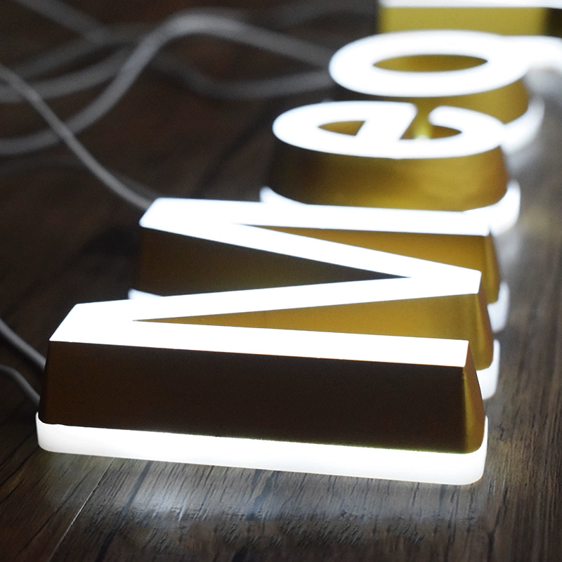 Wholesale Led Channel Letter Signs Flex Jack Daniels High Quality Frontlit Letter Sign