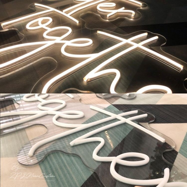 Custom Impressive Wedding Memories Ceremony Neon Better Together Neon Light Wedding Decoration Led Neon Sign for Party Decor