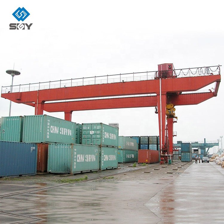 RMG Rail Mounted Container Loading Crane 30 Ton 40 Ton Crane for Container 40ft 45ft