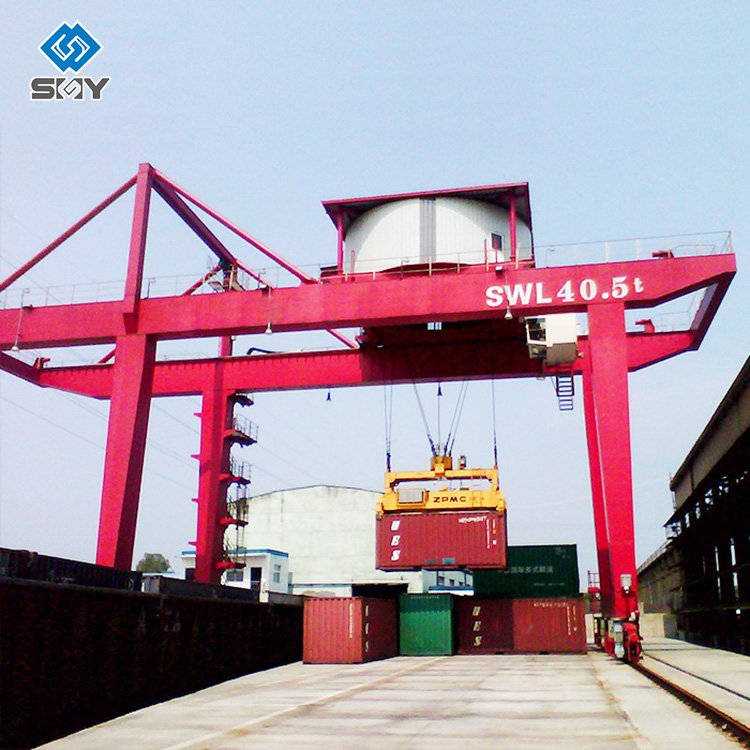 RMG Rail Mounted Container Loading Crane 30 Ton 40 Ton Crane for Container 40ft 45ft