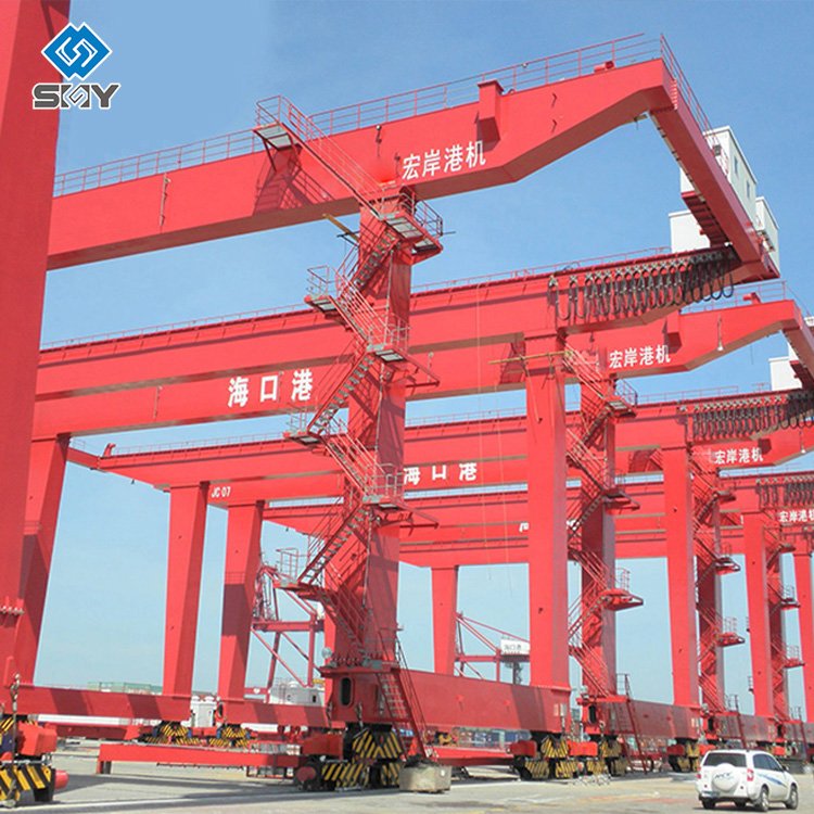 RMG Rail Mounted Container Loading Crane 30 Ton 40 Ton Crane for Container 40ft 45ft