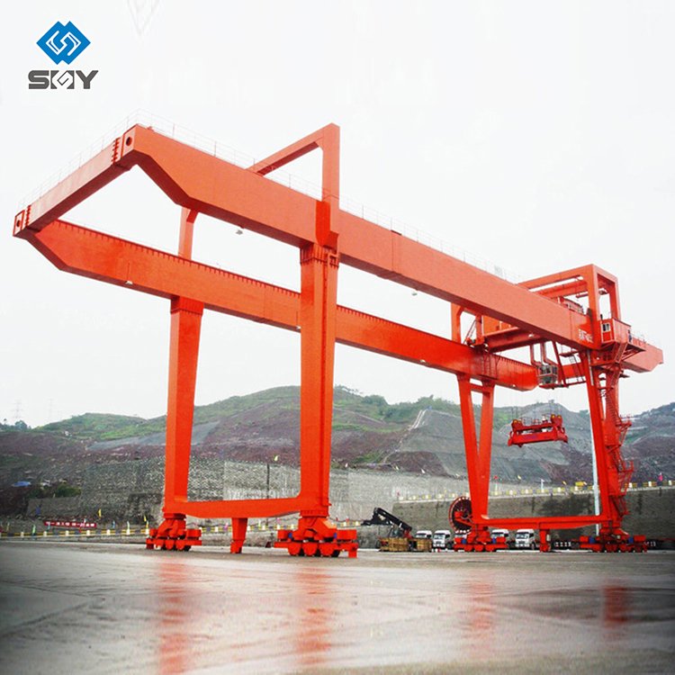 RMG Rail Mounted Container Loading Crane 30 Ton 40 Ton Crane for Container 40ft 45ft