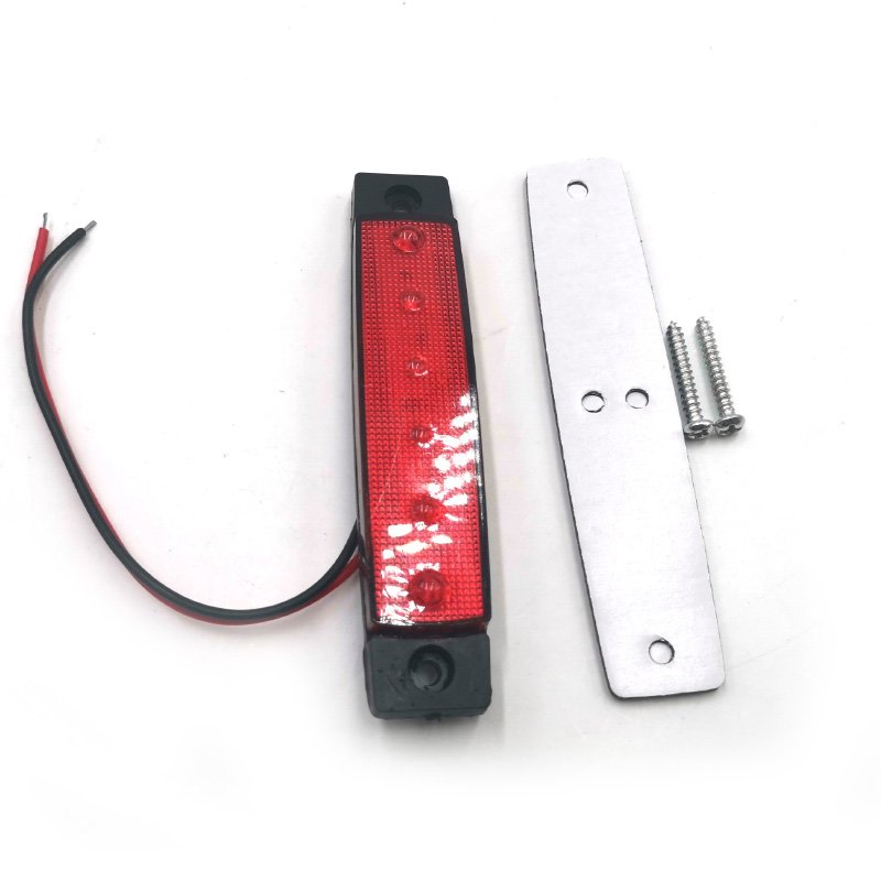 6 LED Side Marker Light Indicator Light for Truck Trailer RV Cab Boat Bus Lorry Clearance Light