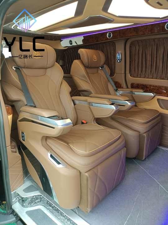 YLC Car Interior Accessories Class MPV Comfortable Electric Seats Luxury Aviation Seats for Vito Sprinter Hiace Alphard Transit