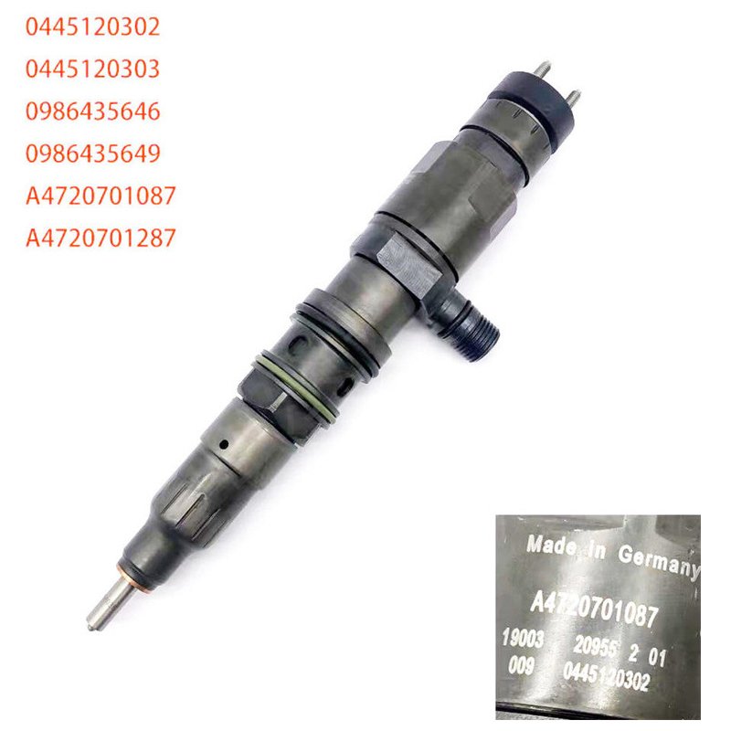 Reman Fuel Injectors 0445120302 0445120303 A4720701187 A4720701187 A4720701287 0986435646 for Mercedes Benz Trucks Bus
