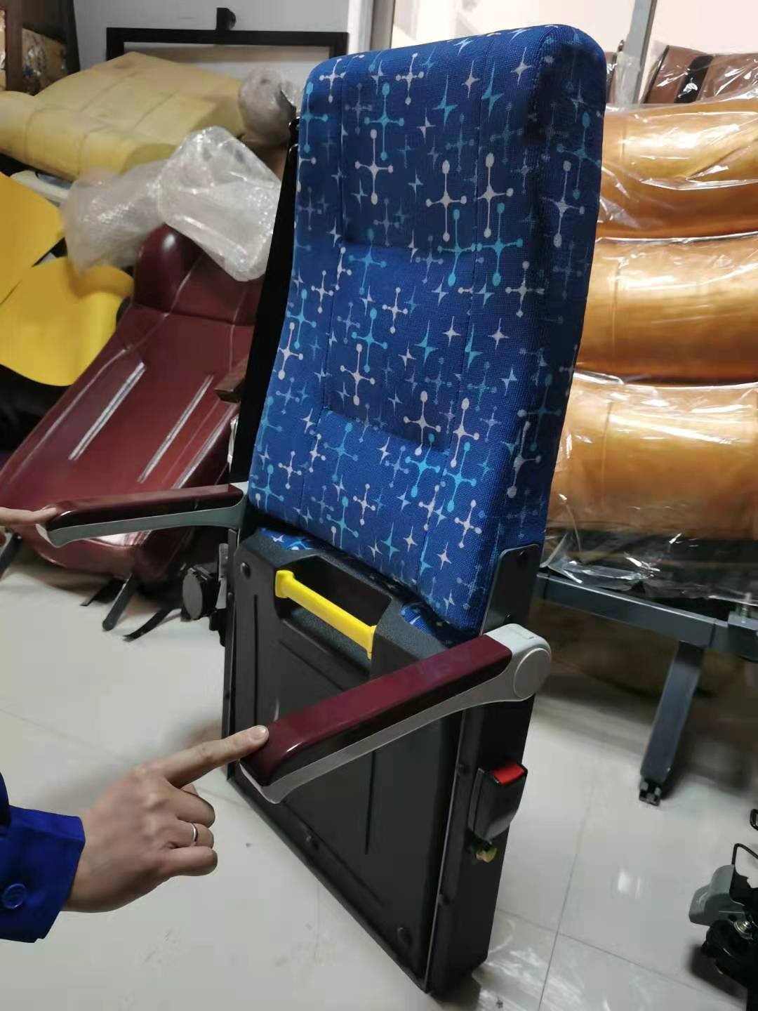Factory Folding Jump Seat for Turist Bus Ambulance