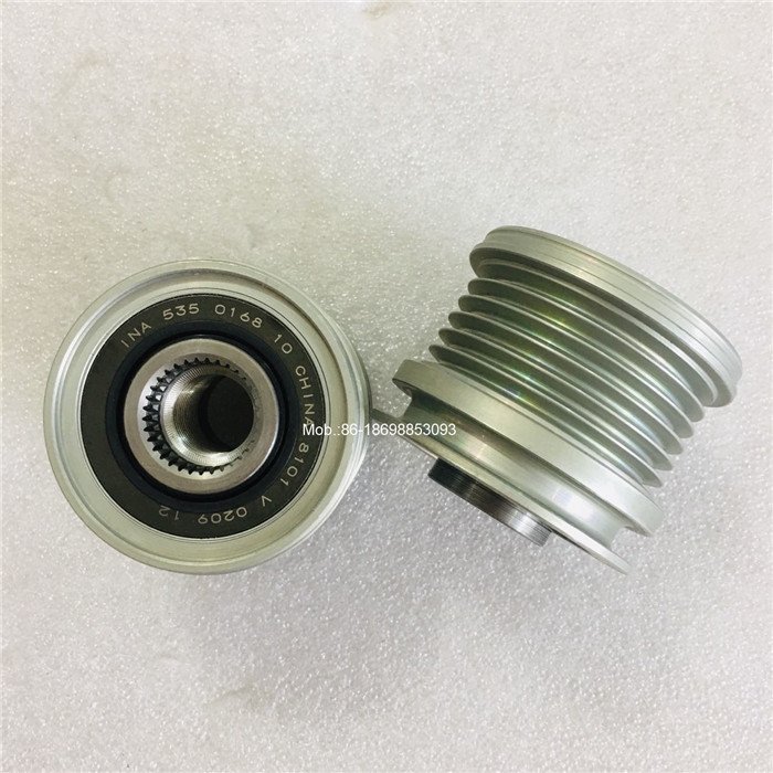 For Mercedes Benz 63 AMG Alternator Parts Genuine INA Overrunning Pulley F552901 535 0168 10 535016810