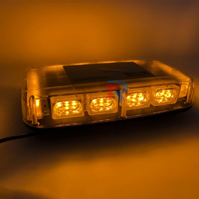 11 Inch 36W LED Vehicle Rooftop Strobe Beacon Light Bar With Controller Magnetic Emergency Traffic Warning Flashing Plow Light