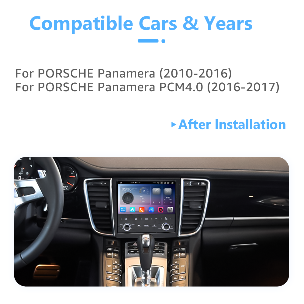 7"Android13.0 8-core DSP CarPlay AndroidAuto Radio GPS TPMS 4G DAB+ 4G+64G Car Multimedia Stereo for Porsche Panamera 2010-2016