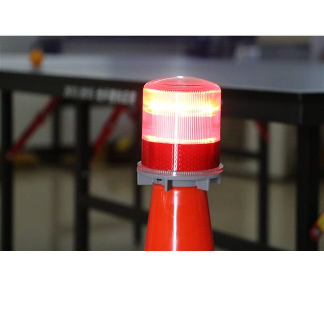 Barricade Solar LED Signal Lighting Traffic Road Cone Stud Safety Flashing Warning Beacon Light Blinkers Strobe Lights
