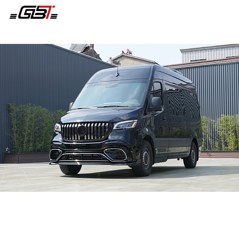 GBT 2024 Mercedes Sprinter W907 Bumper Headlight Conversion Kit for Mercedes Benz Sprinter 2018-2023 W907 Car Accessories