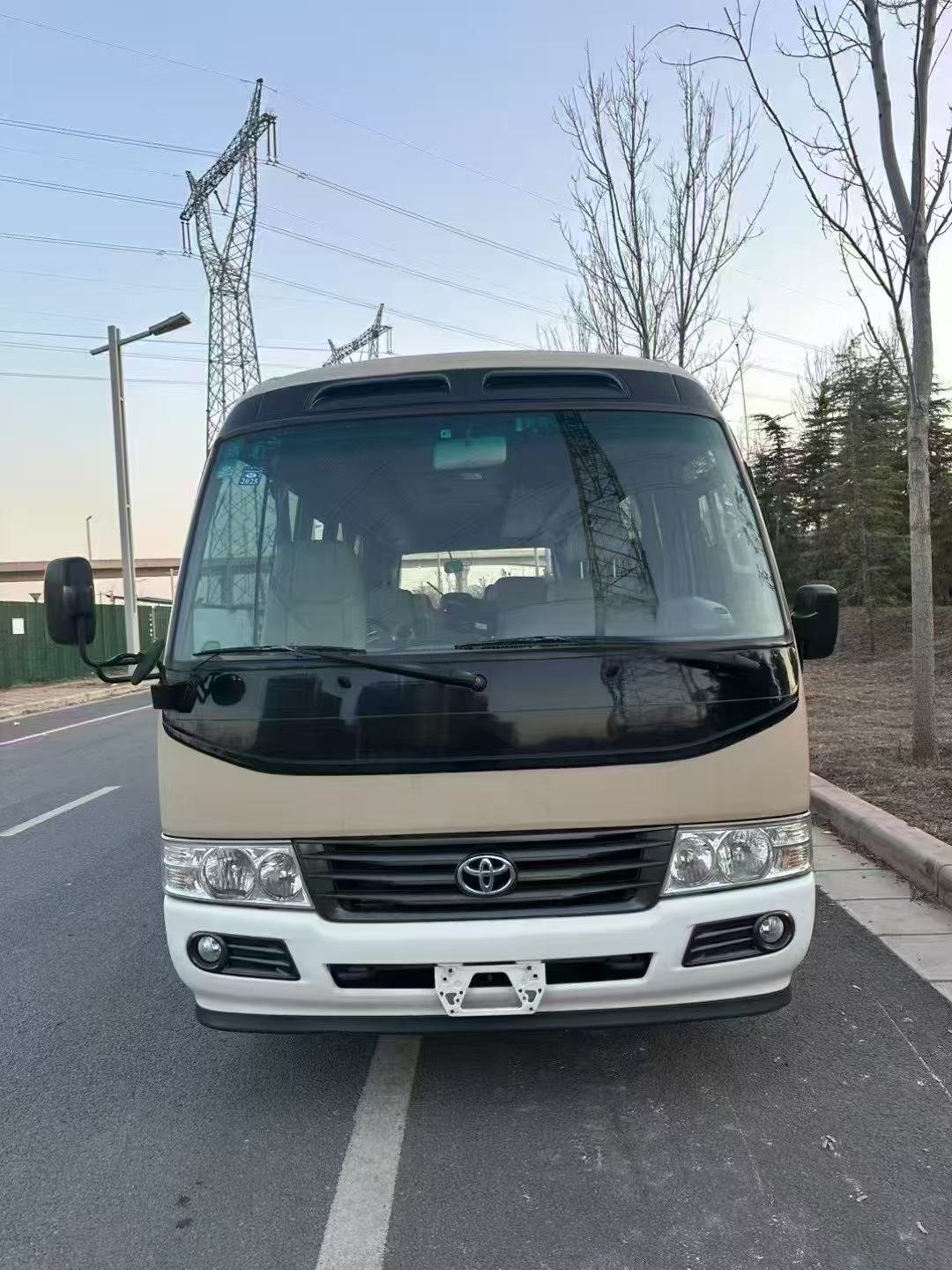Japanese Coaster Bus for Small Group Tours 12-24 Seats Diesel Manual Transmission Euro 3 Coach in New Used Condition Low Prices