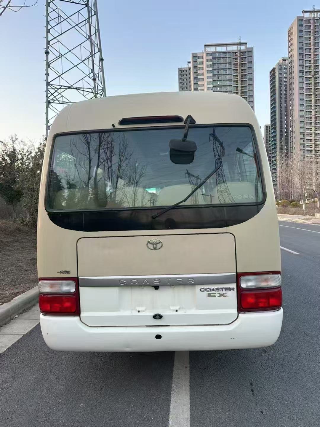 Japanese Coaster Bus for Small Group Tours 12-24 Seats Diesel Manual Transmission Euro 3 Coach in New Used Condition Low Prices