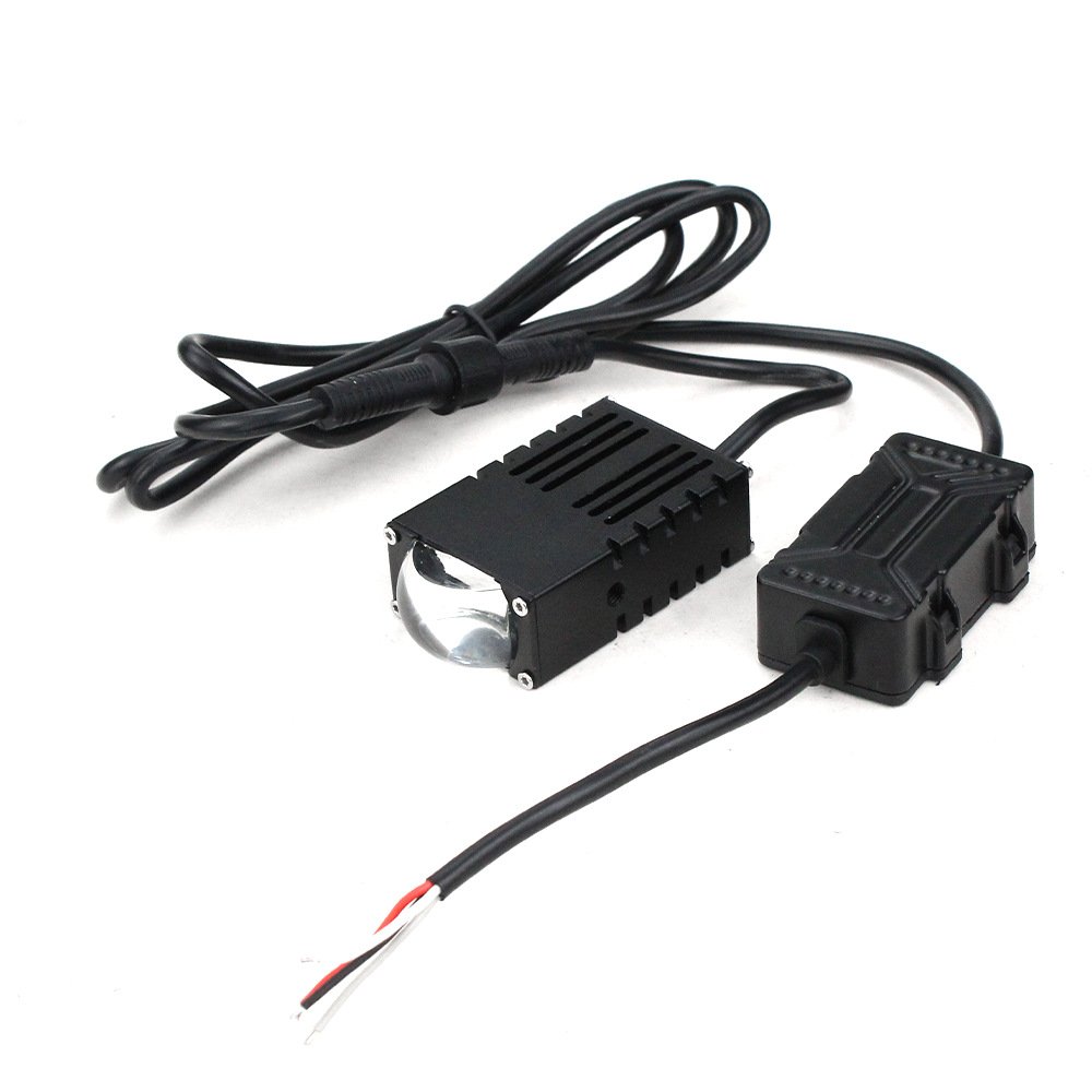 BI Led Projector Lens Super Bright Mini Inch Grille Spotlight Dual Light 30W 6000K 24V for Cars Off-Road Motorcycles