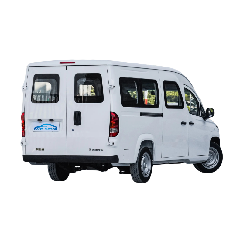 New Model Wuling New Energy Yufeng 5 Door 6 Seat 338km Mileage Mini EEC Electric Cargo VAN Bus for Sale