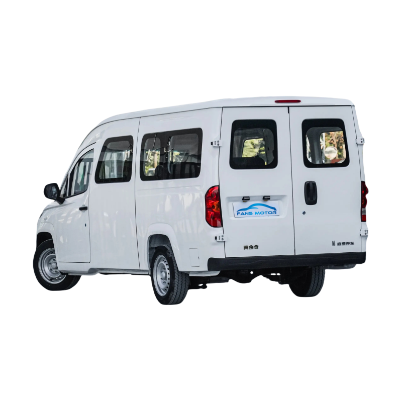 New Model Wuling New Energy Yufeng 5 Door 6 Seat 338km Mileage Mini EEC Electric Cargo VAN Bus for Sale