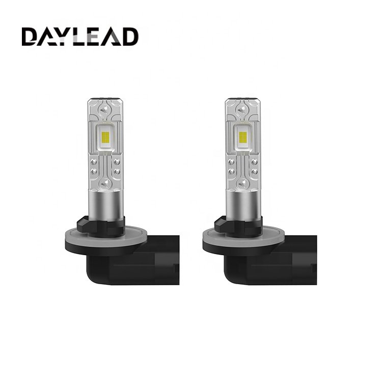 1:1 Size Led Fog Light 3570 CSP 60W Canbus 2000lm Wireless Car Led Headlight Bulbs