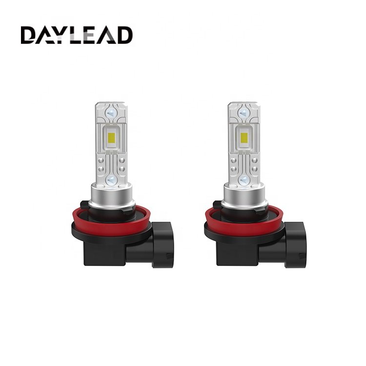 1:1 Size Led Fog Light 3570 CSP 60W Canbus 2000lm Wireless Car Led Headlight Bulbs