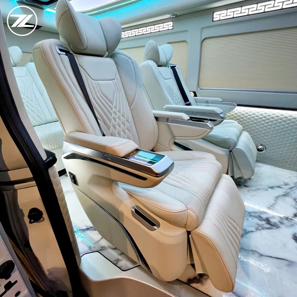 2024 Toyota Hiace Seats Set Vito Vclass Mvp Sprinter Modification Plan Luxury Accessory Headlight TOYOTA Hiace Van