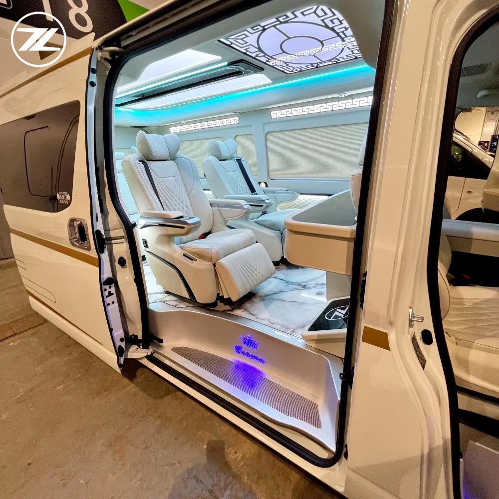 2024 Toyota Hiace Seats Set Vito Vclass Mvp Sprinter Modification Plan Luxury Accessory Headlight TOYOTA Hiace Van
