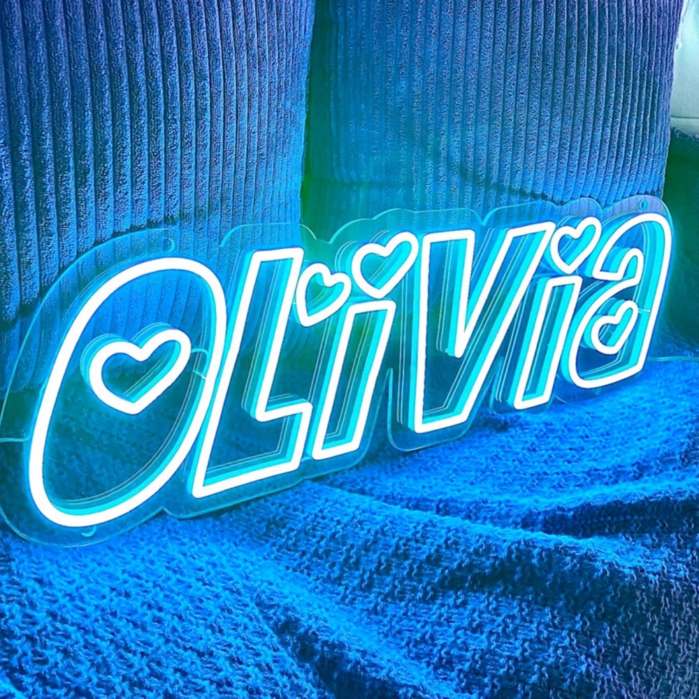 Custom Name Sign Led Light up Sign Store Name Business logo Bedroom Name Sign for Inner Wall Decoration