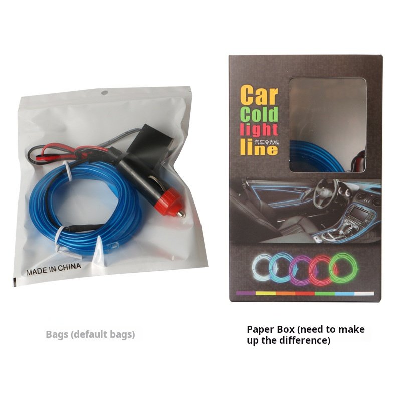 Yosovlamp EL Trailer 3 4 5 6 Full Car Set USB Drive Cigarette Lighter Car Decoration LED Light Line