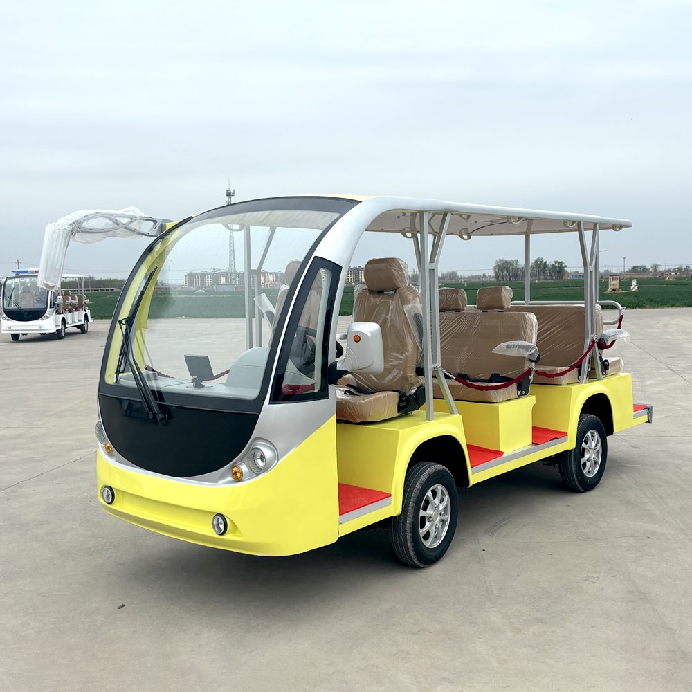 Wholesale 11 Seats Small Electric City Sightseeing Bus Electric Tour Car for Sale