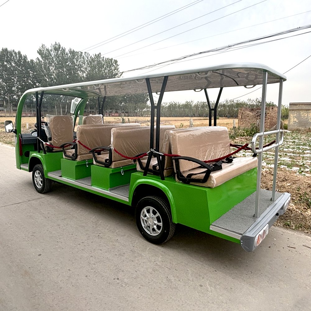 Wholesale 11 Seats Small Electric City Sightseeing Bus Electric Tour Car for Sale