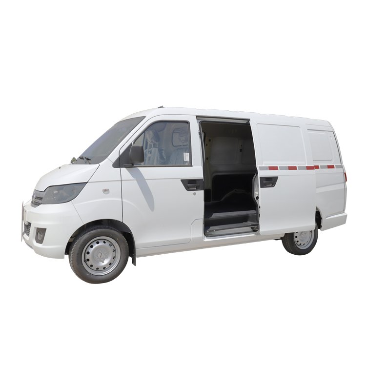 KARRY Minitruck With 9-12 Comfortable Seats and Four Cylinder Petrol Minivan, Chery YOYO Van Store Mobile Minibus