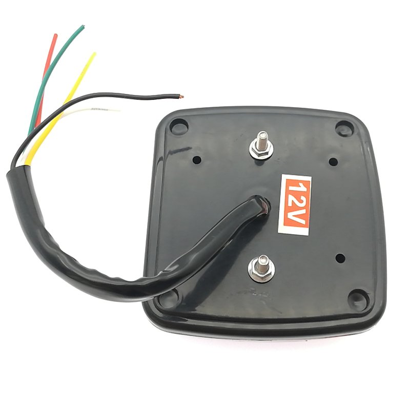 High Quality 24 Volt Truck Taillights Rear Combination Lamp Trailer Stop Turn Tail License Plate Lights DOT SAE
