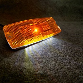 Truck Trailer LED Side Marker Lamp Bus Accessories Parts ADR Light