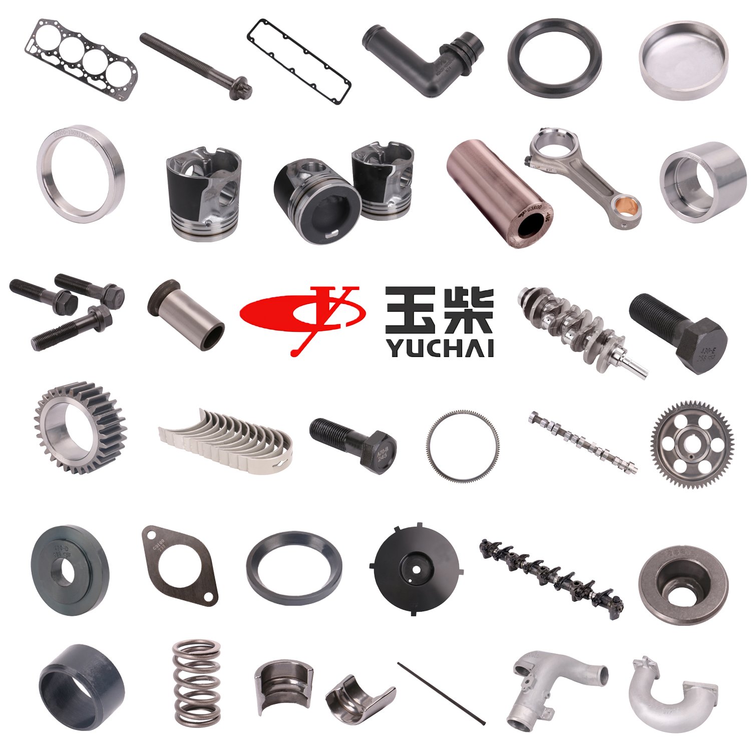 Original Factory Exhaust Pipe J8000-1008204 Used for Yuchai YC6J125 Engine or Yutong Bus