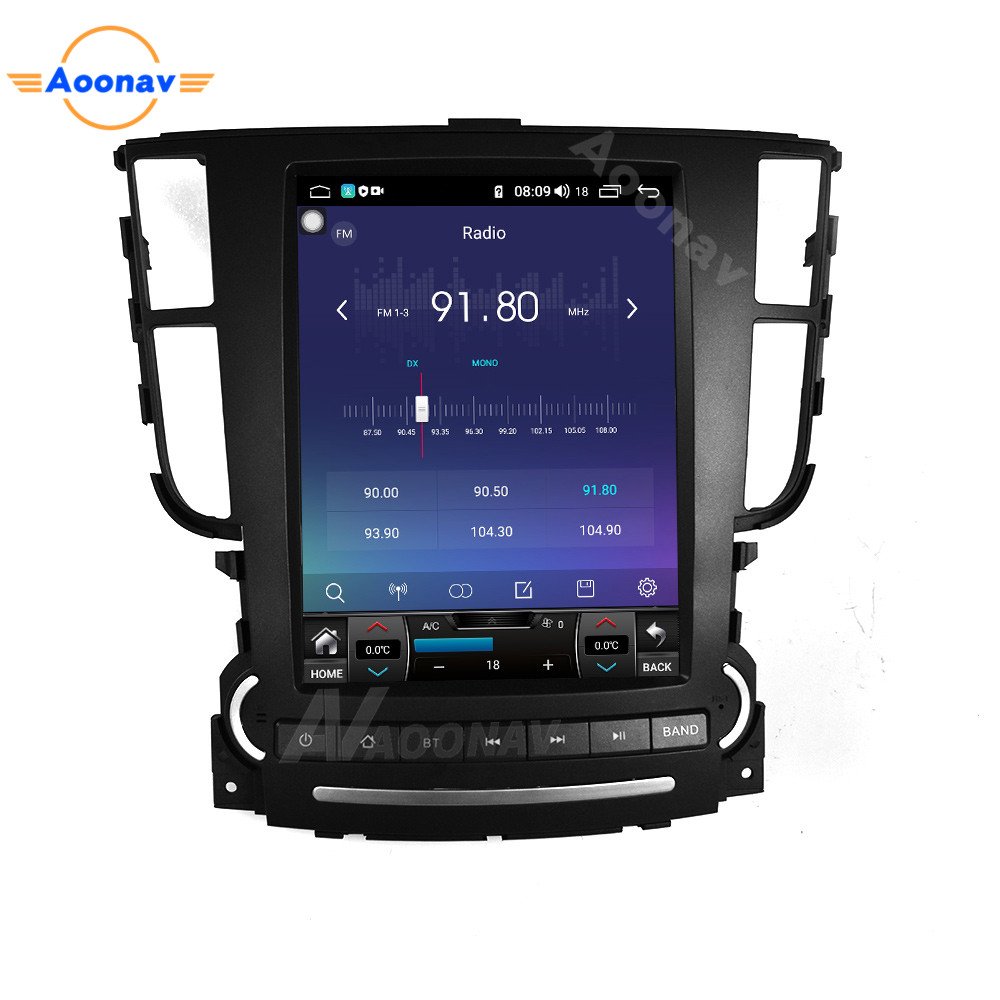 Tesla Vertical Screen Android 10 128G Car Radio Stereo for Acura TL 2004 2005-2008 GPS Navigation Support Steering Wheel Control