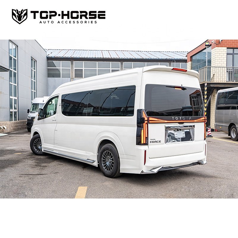 2023+ Hiace Exterior Body Kit Facelift Bumper Refit Parts MPV Van
