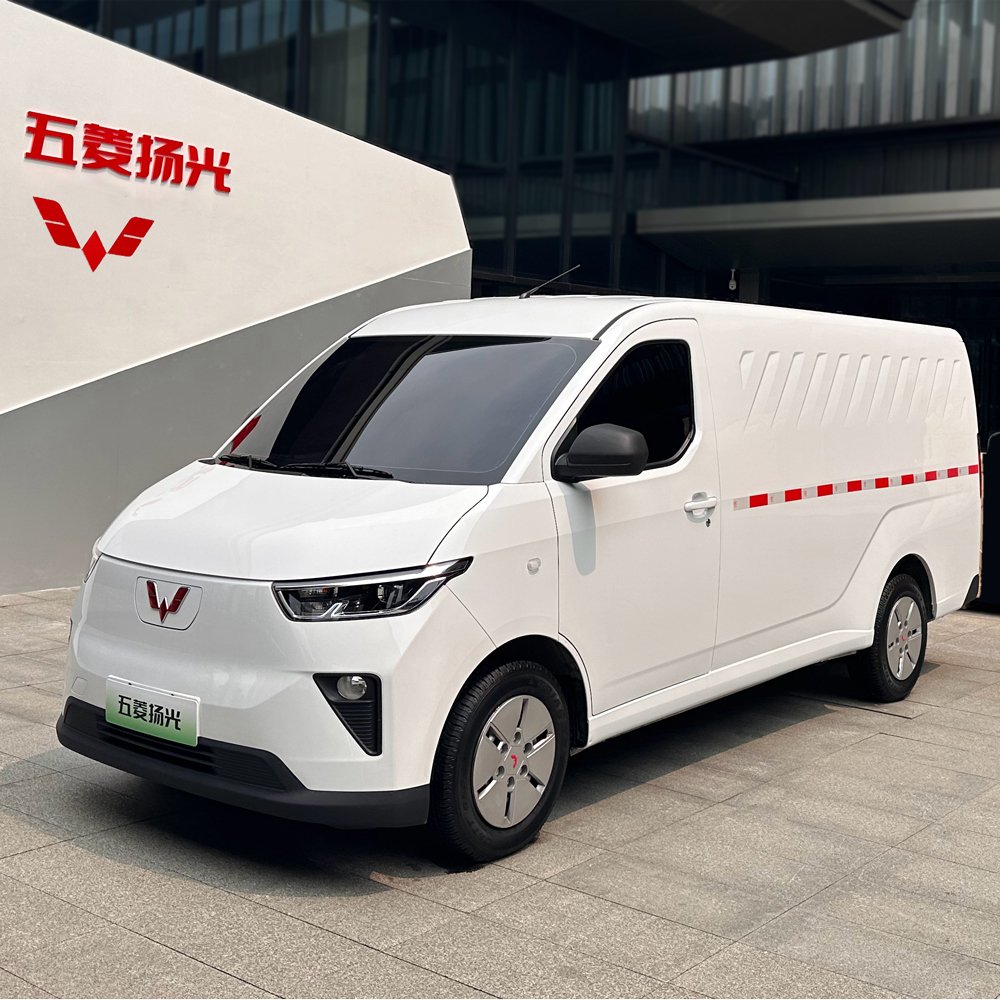 Wuling Mpv Electric Mini Bus Taxi Electric Bus Ev Passenger Van Car Wuling Ev Cargo Van Car Wuling Yangguang Electric Car Van