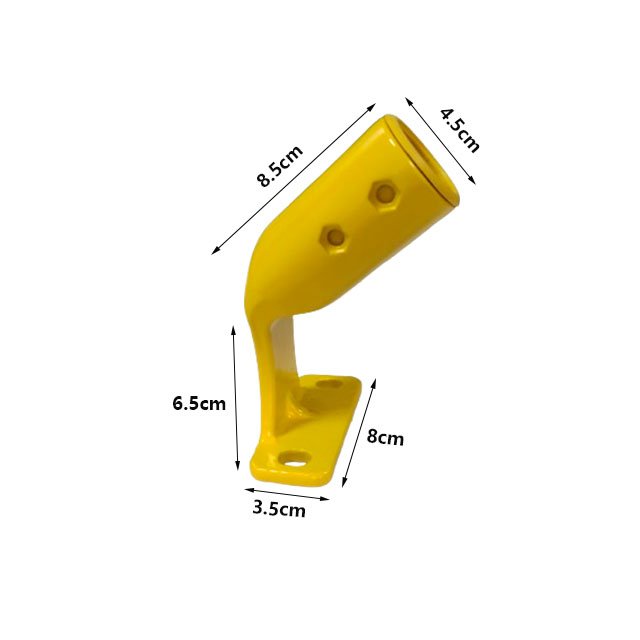 High Quality Bus Interior Accessories City Bus Handrail Tube Passengers Yellow Handrails Bracket