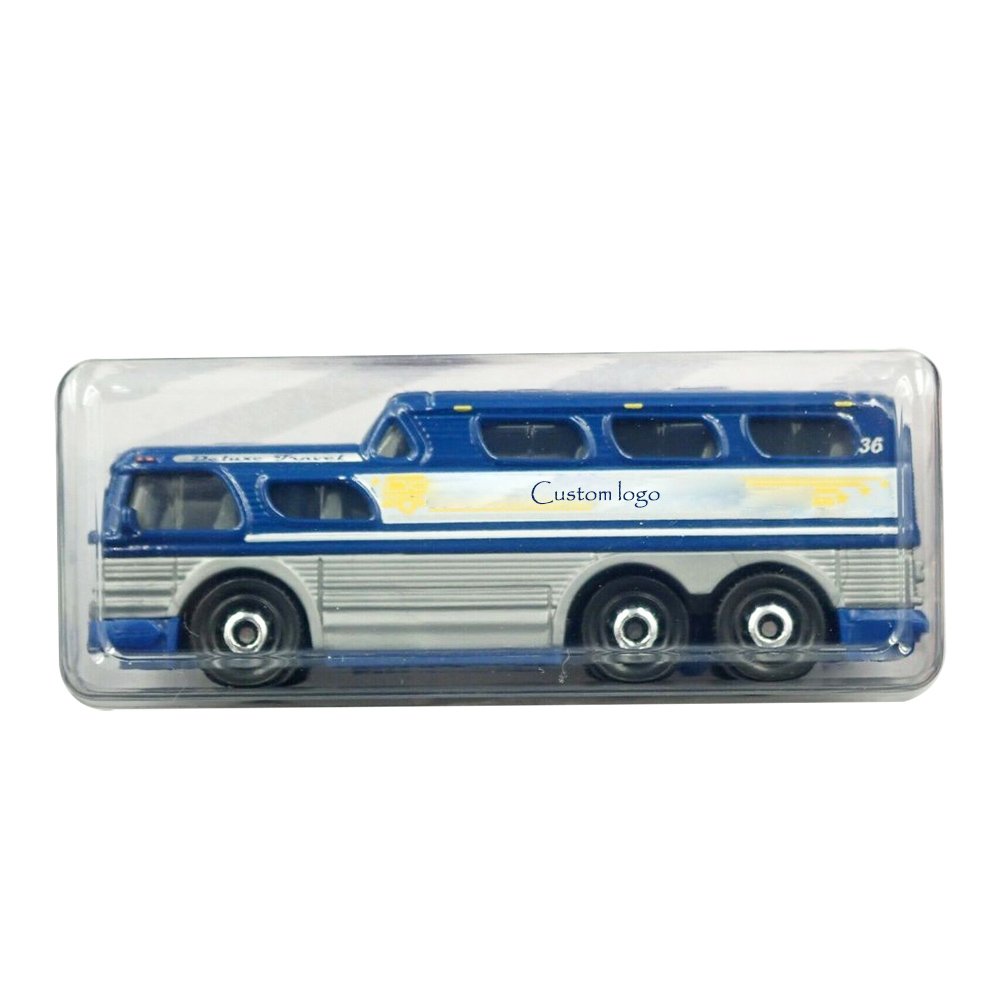 Metal Die Cast American School Bus Model Pull Back Bus Toy for Boys Kids Gifts