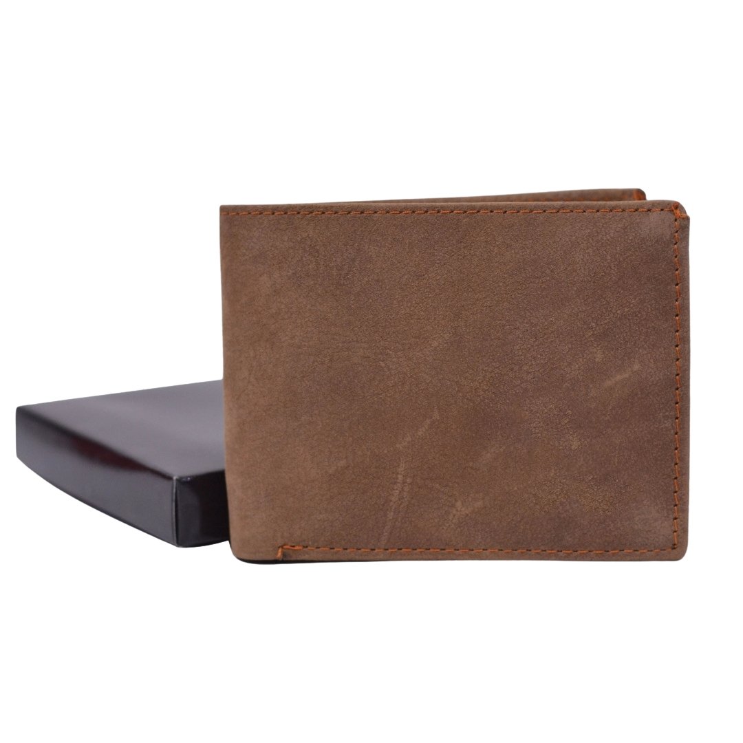 Premium Quality Genuine Leather Slim Wallet Button Fastener Men's Women's Business Card Document Holder Zipper Clip Free Bulk