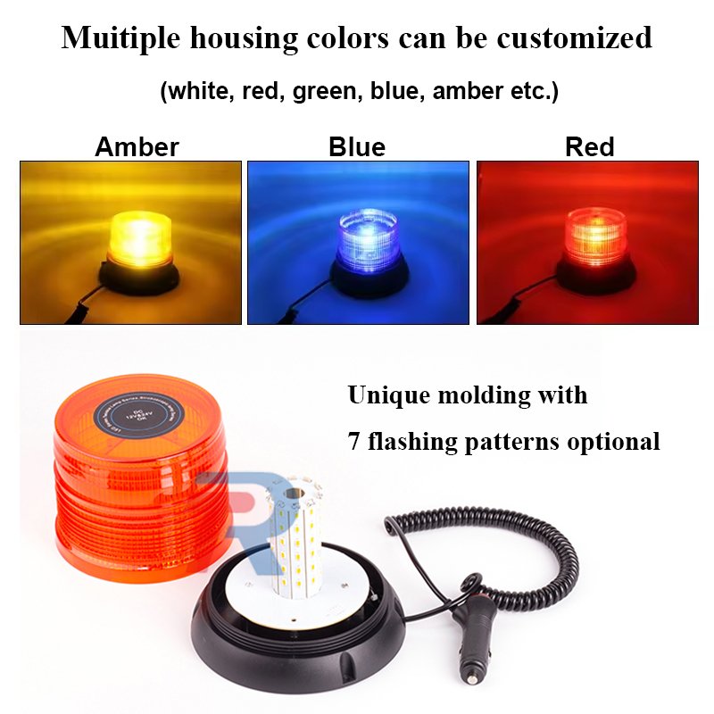 Super Bright Bus Heavy Truck Mining Industry Car Warning Strobe LED Beacon Light With High Power Low Consumption