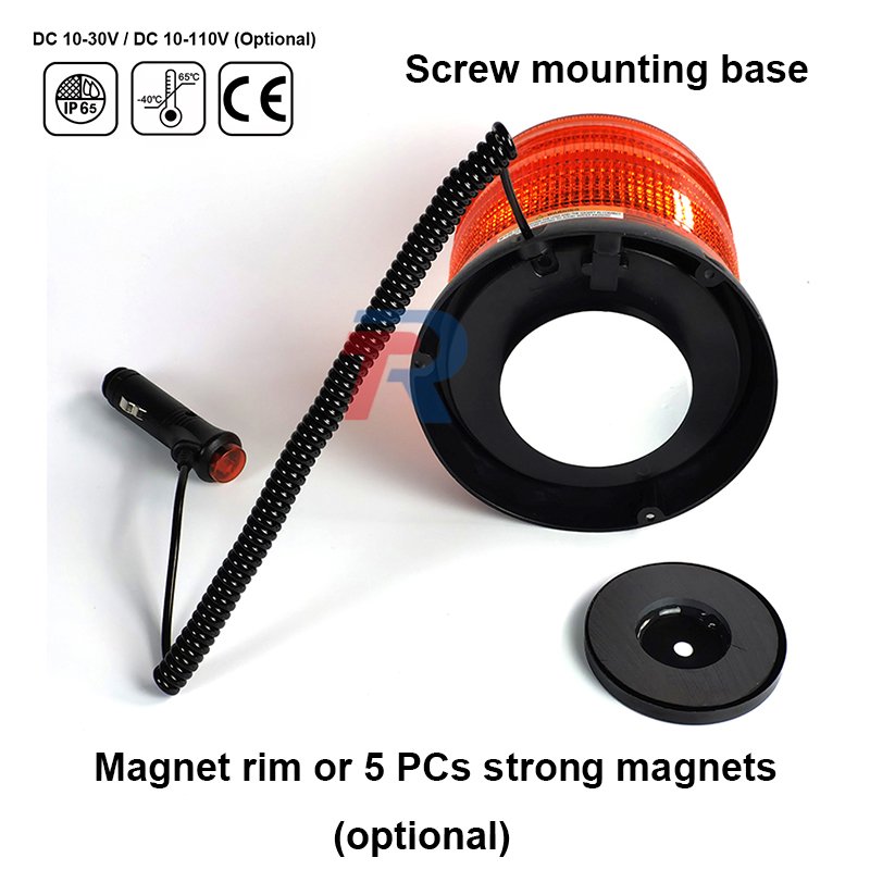 Super Bright Bus Heavy Truck Mining Industry Car Warning Strobe LED Beacon Light With High Power Low Consumption