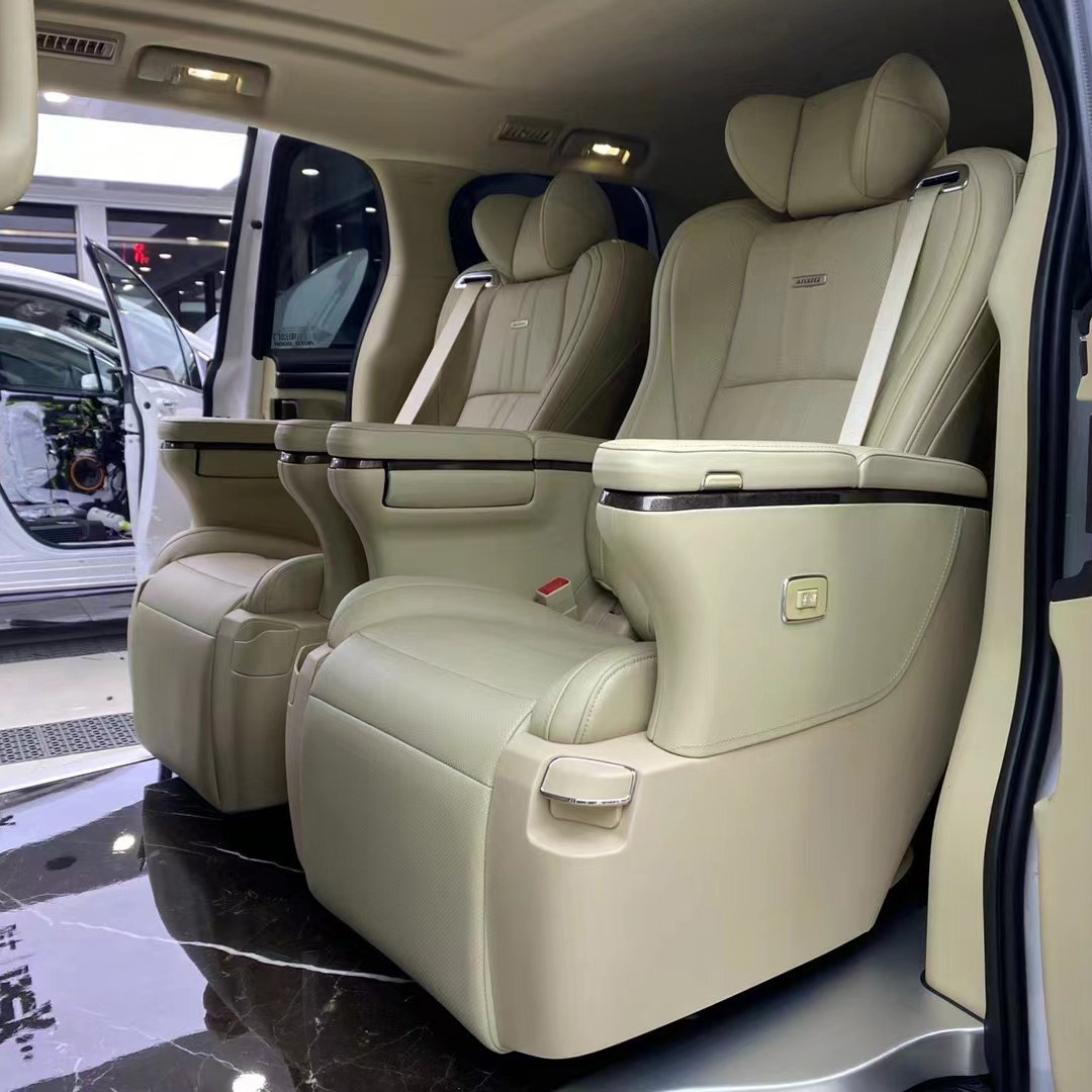 OTW-AEF ODM/OEM Luxury Car Electric Suv Car Aviation Heated Massage Captain Seat with Heating toyota Hiace Van Seat