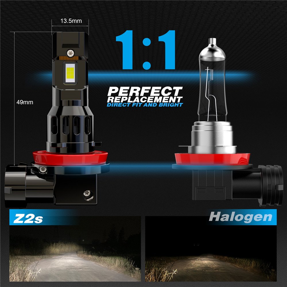 Wholesale Price Hot Selling Car Headlight H1 Led Headlights 6500k Car H7 Led Headlight Bulb LED Light 12v Car Auto Lamp White