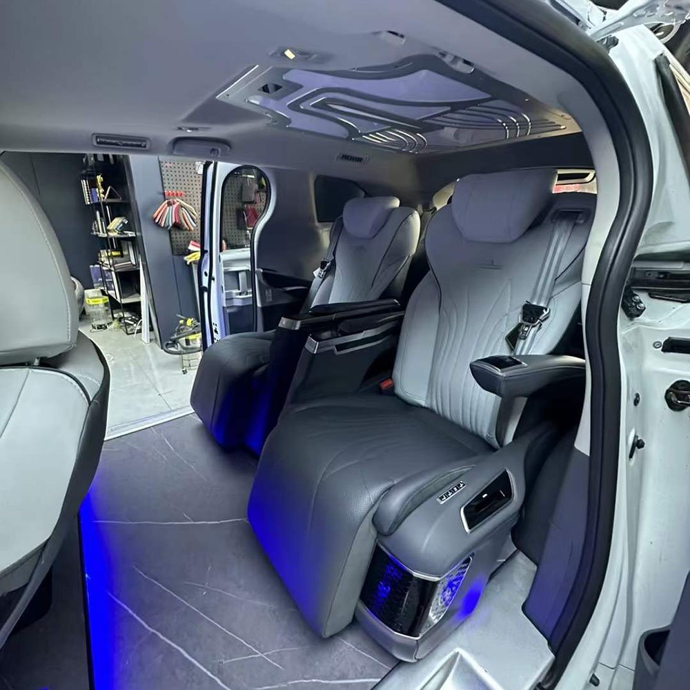 Auto Interior Upgrade MINI BUS Luxury VIP Car Captain Seat for Toyota sienna Granvia Conversion Van Seats