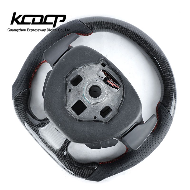 Custom Alcantara Carbon Fiber Steering Wheel for Chevrolet Corvette C6 C7 C8 Sport Steering Wheel