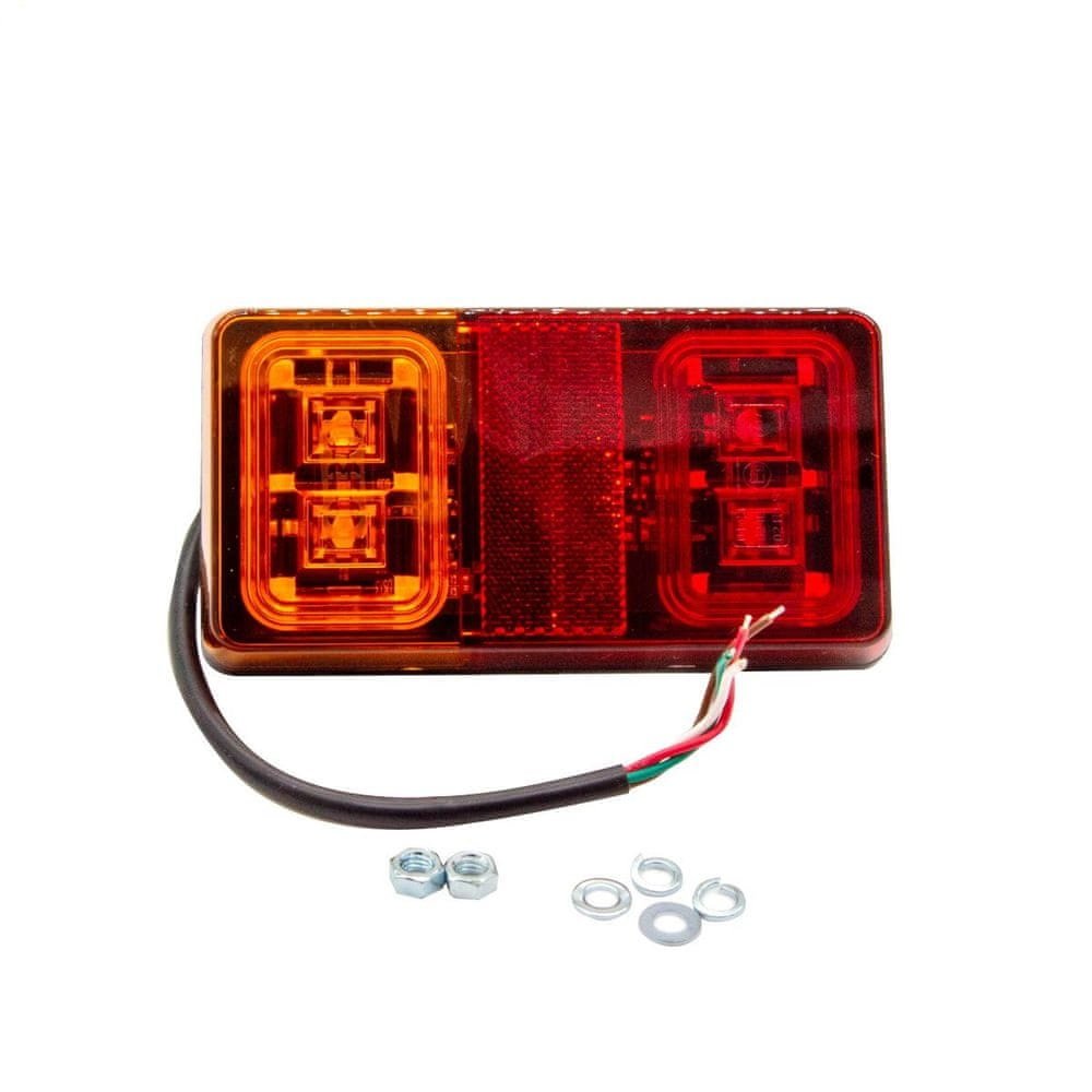 Ece E-mark 12v Tail Light Rear Lights Combination Vehicle Indicator Lights Running Stop Lamp Led Car for Caravan Truck Trailer