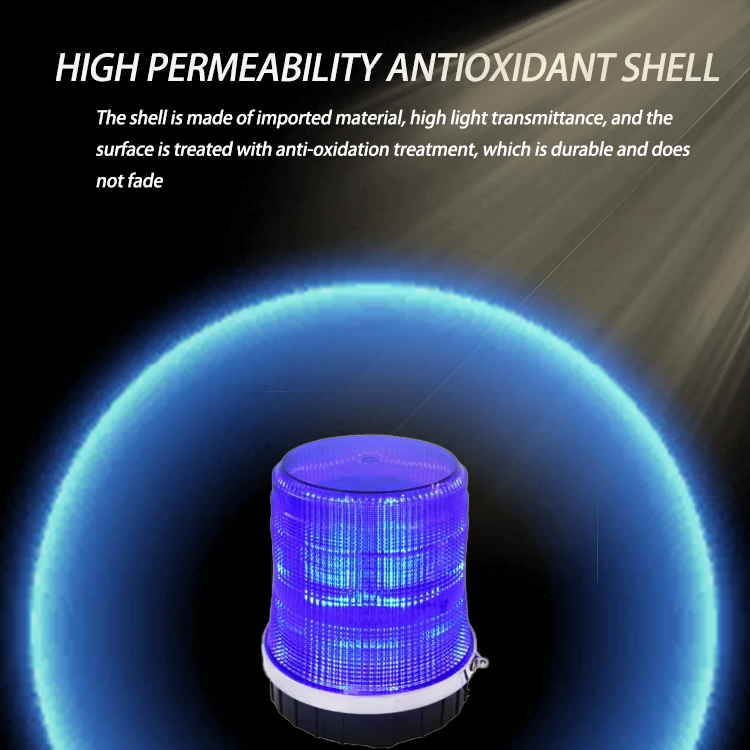 LED Car Truck Warning Flash Beacon Strobe Emergency Light School Bus Lamp Magnetic Base
