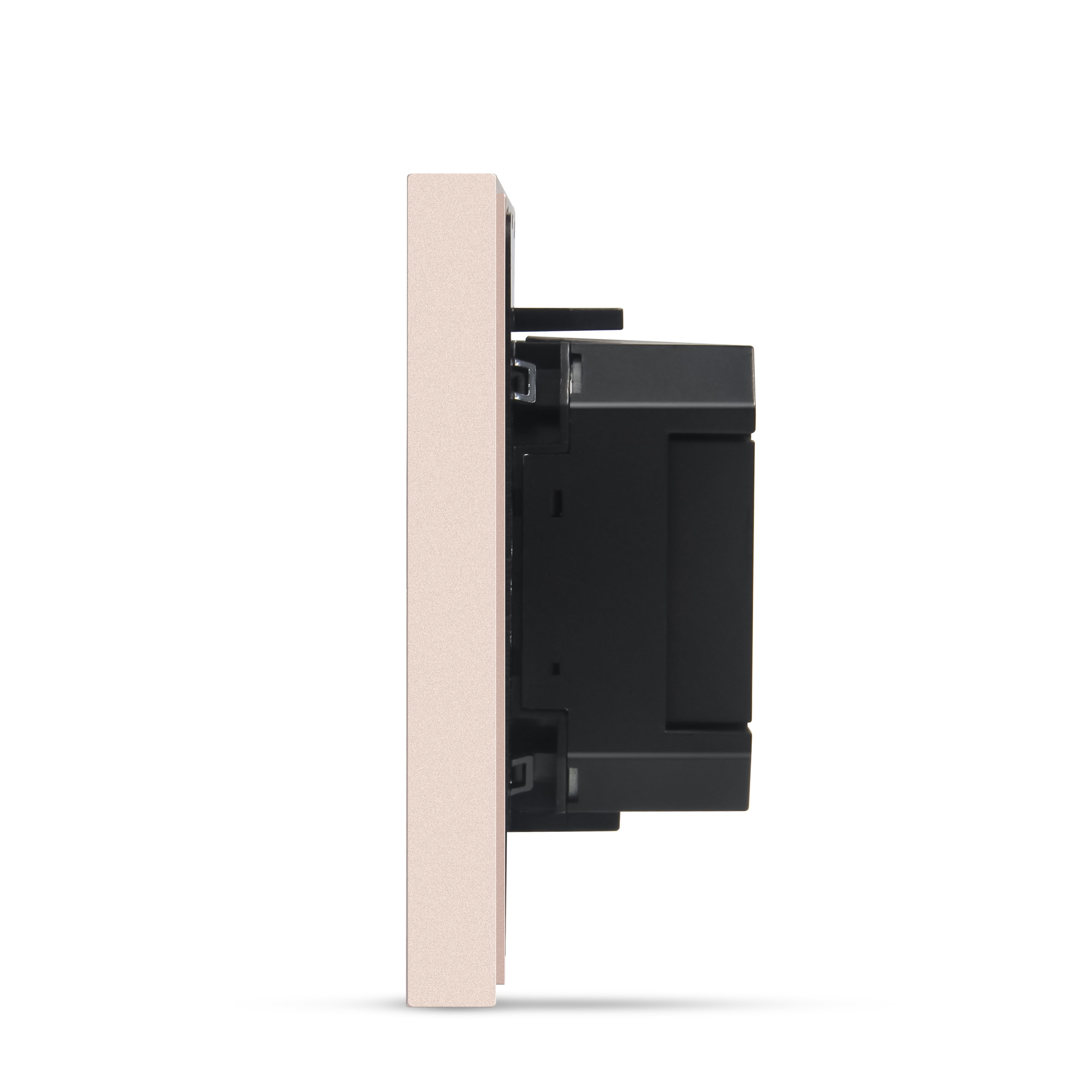 Hotel Wall Switch KNX Smart Automation System Intelligent Tremperature Control Push Button Panel