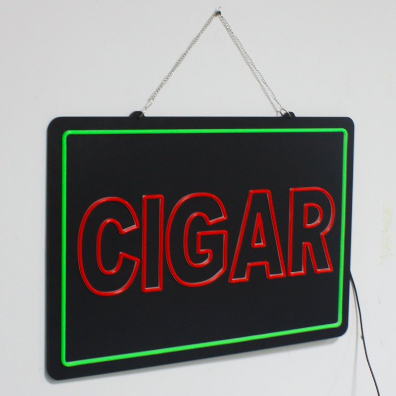 Mobile Shop Indoor Acrylic Logo Outdoor Light Sign Board Design Lighting Front Shop Custom Smoke Led Shop Sign